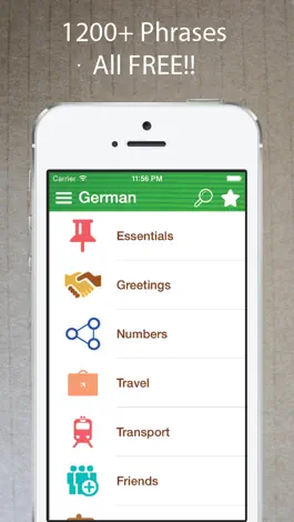 Game screenshot Learn German Phrasebook Lite + mod apk