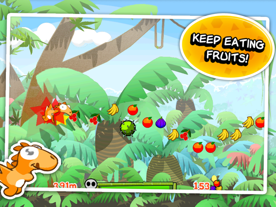 Dino Rush iPad app afbeelding 2