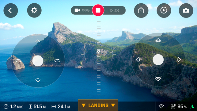 ‎FreeFlight Pro. Screenshot