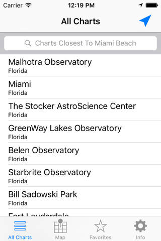 iCSC: Clear Sky Chart Viewer - náhled