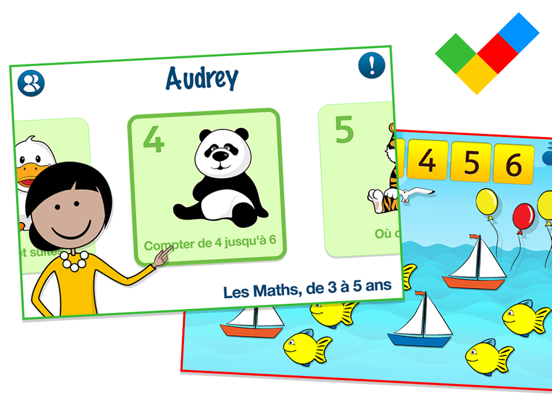 Screenshot #4 pour Les Maths, de 3 à 5 ans