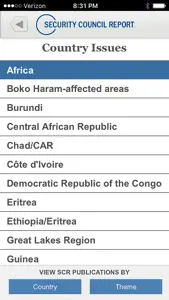 Security Council Report screenshot #2 for iPhone