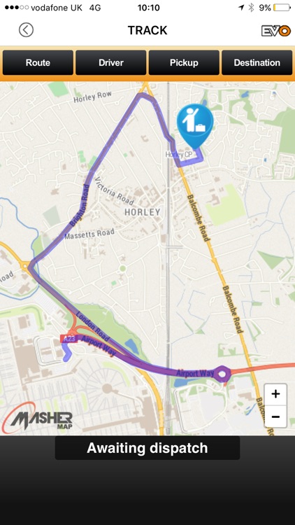 Book Evo Taxis Surrey & Sussex