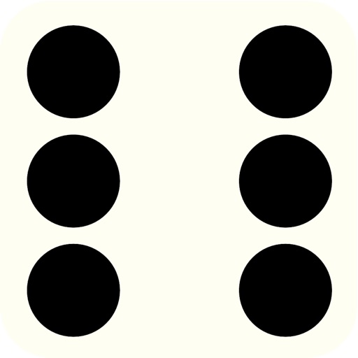 Dice White　Use for table games icon