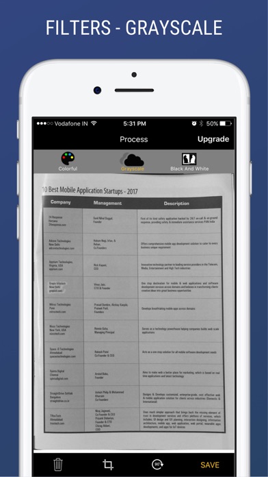 Screenshot #3 pour 35mmScanLite- Document Scanner