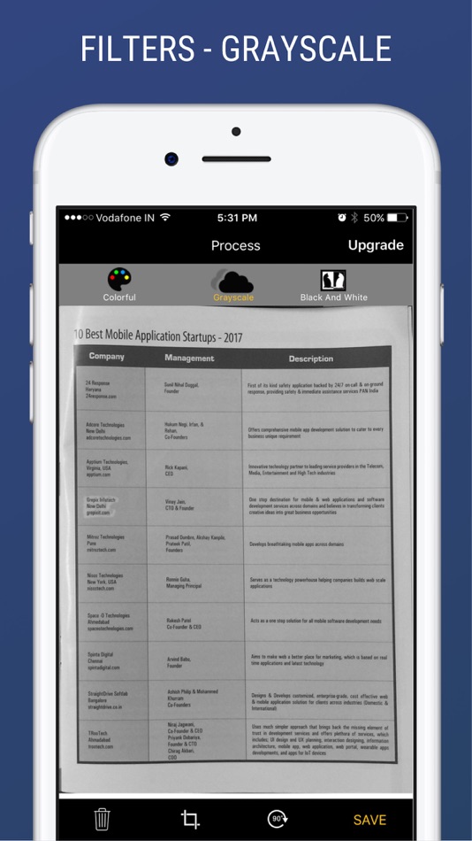 #3. 35mmScanLite- Document Scanner (iOS) بواسطة: Grepix Infotech Private Limited