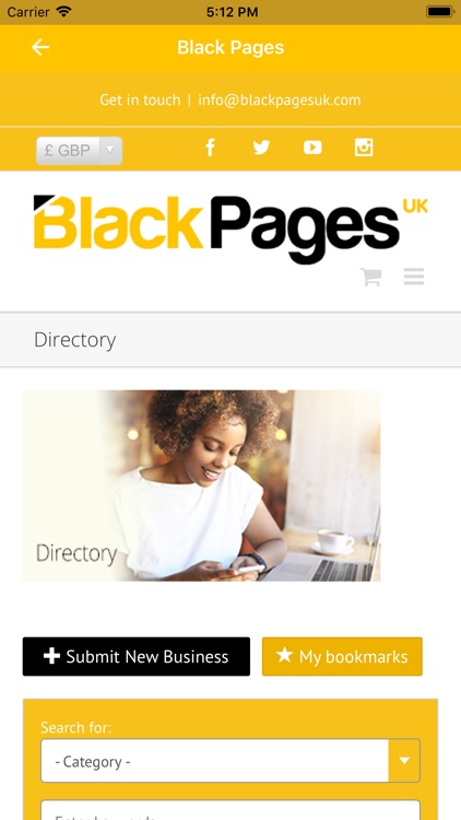 Black Pages UK screenshot-4