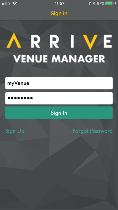 Arrive - Venue Manager screenshot 3