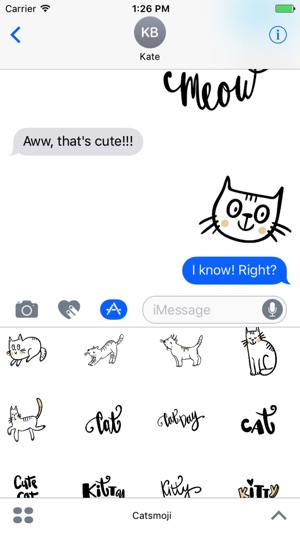 Catsmoji Kitty Cat Emoji and Stickers(圖5)-速報App