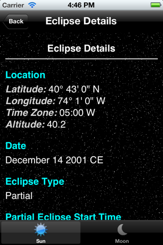Eclipse Calculator screenshot 4
