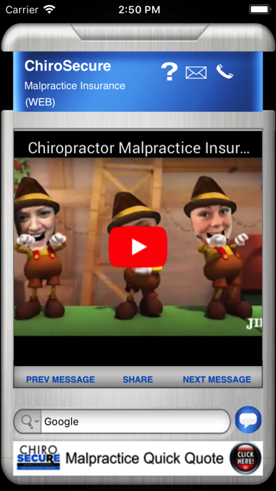 How to cancel & delete ChiroSecure Insurance from iphone & ipad 3