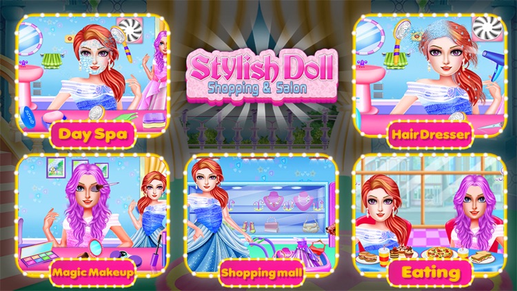 Stylish Doll Shopping & Salon