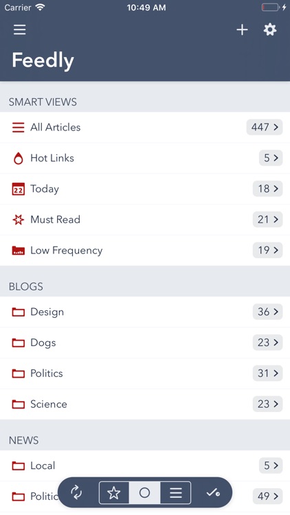 Fiery Feeds: RSS Reader screenshot-0