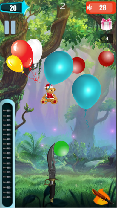 Knife Hit Bubble Shooter screenshot 2