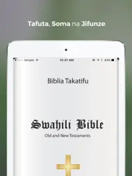 Get Swahili Bible ipad bilder 0