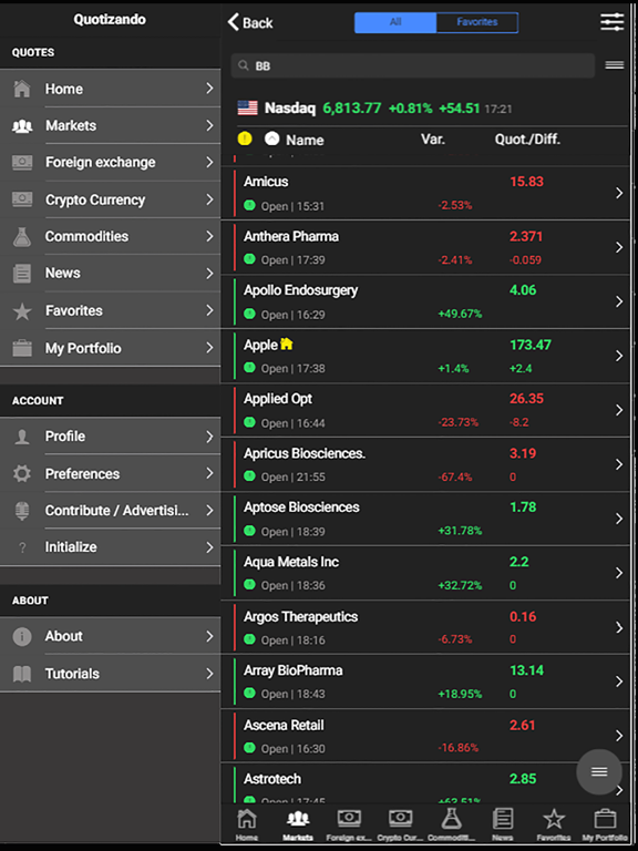Screenshot #6 pour Quotizando - Marché CAC 40