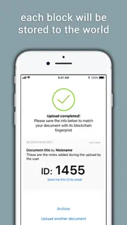 my ledger keeper blockchain iphone screenshot 2