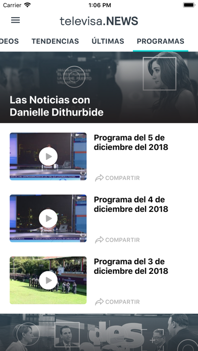 Noticieros Televisa Screenshot