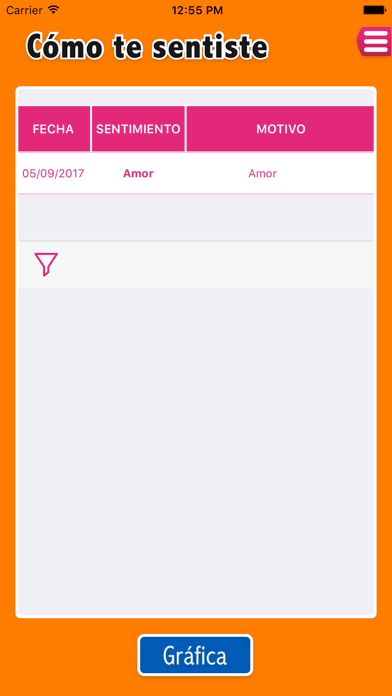 Screenshot #3 pour Diario de Sentimientos