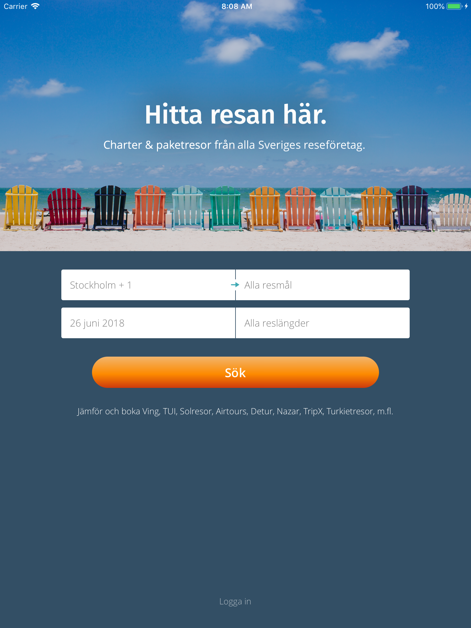 Reseguiden Charter & Paket