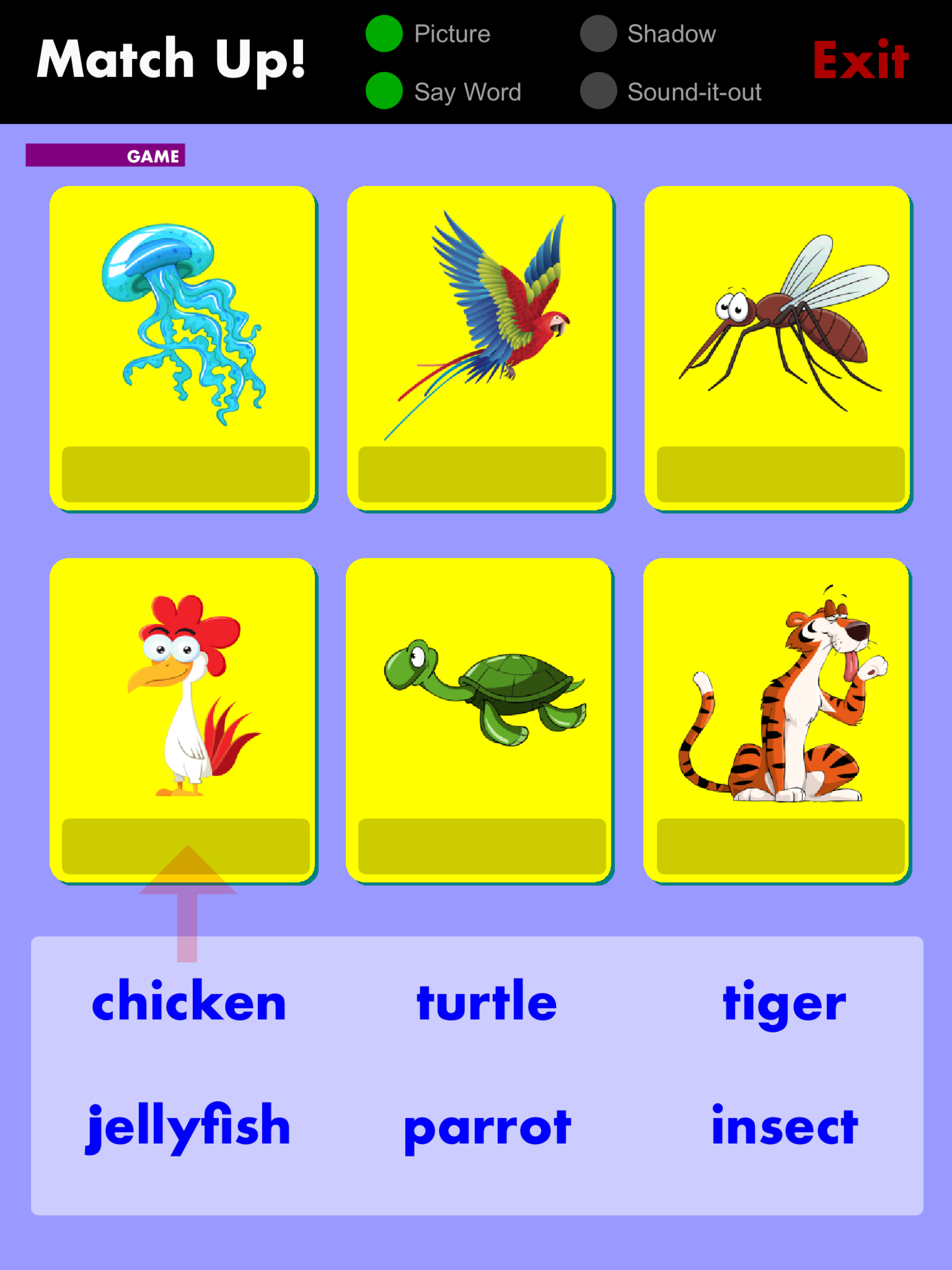 Phonic Flashcards - ANIMALS screenshot 18