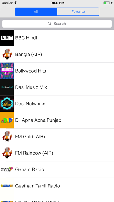 Indien Radios MusikScreenshot von 1