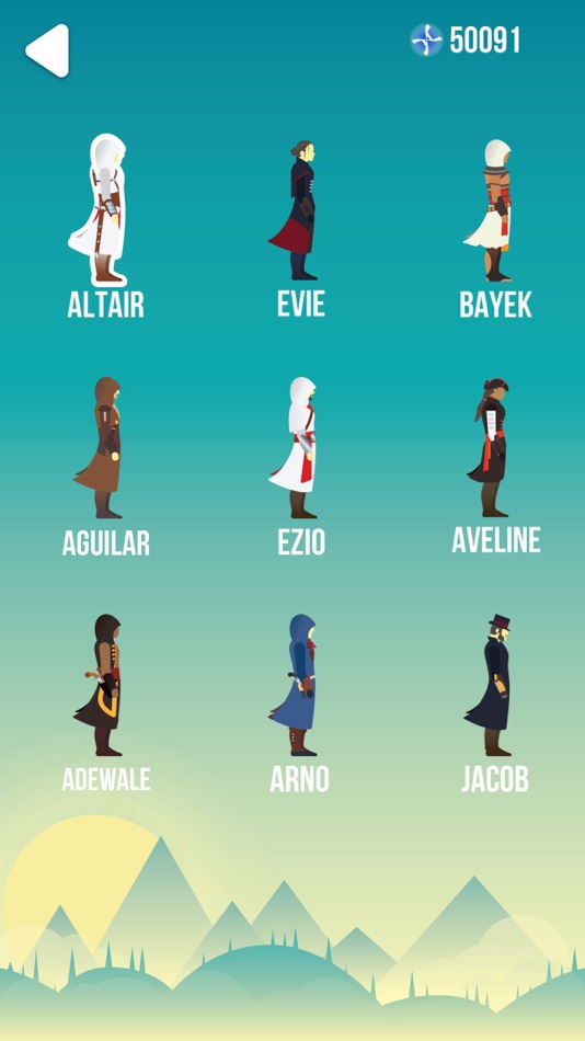 #5. The Tower Assassin's Creed (iOS) By: Ketchapp
