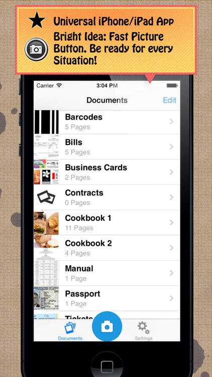Scanner - Document Wallet