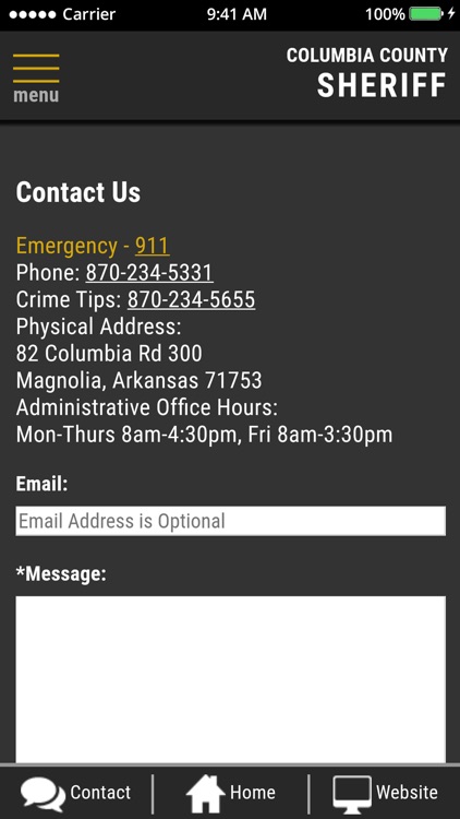 Columbia County Sheriff AR screenshot-4