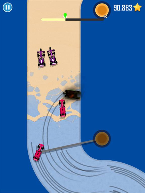 Screenshot #6 pour Rope Drift Race