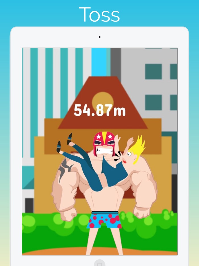 Toss The Man - fun arcade game