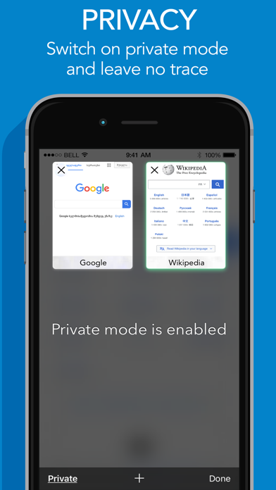 Screenshot #2 pour Boost Web Browser - Clean&Fast