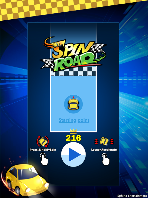 Screenshot #4 pour Spin Road: Finger Driver