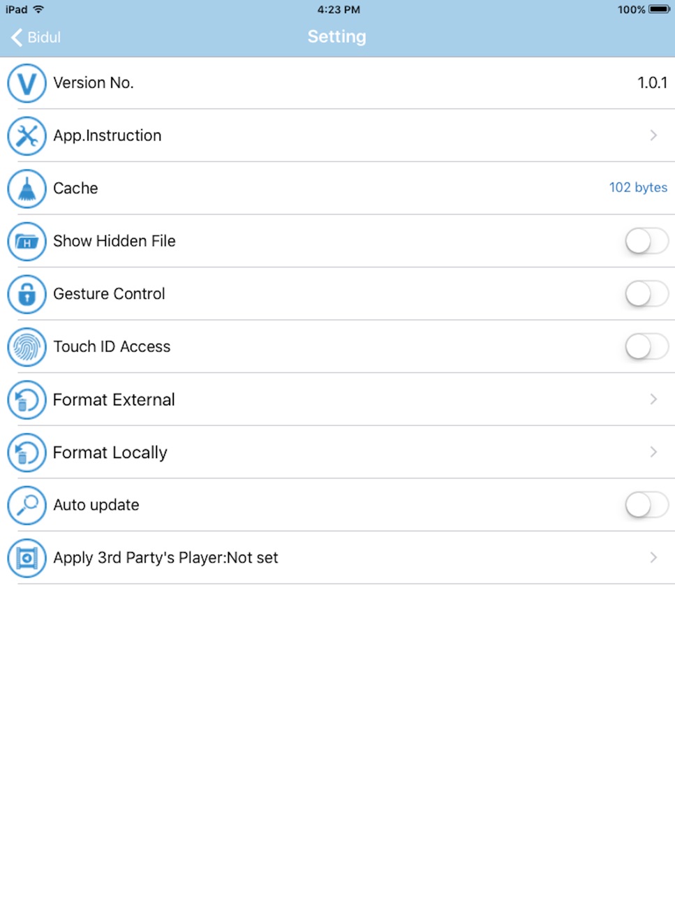 iPad screenshot