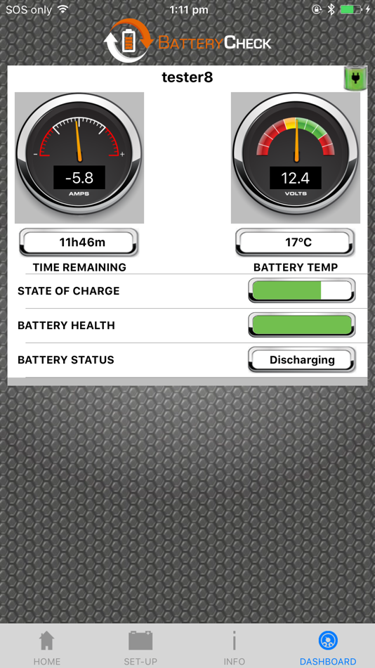 #3. BatteryCheck (iOS) Podle: BM PRO