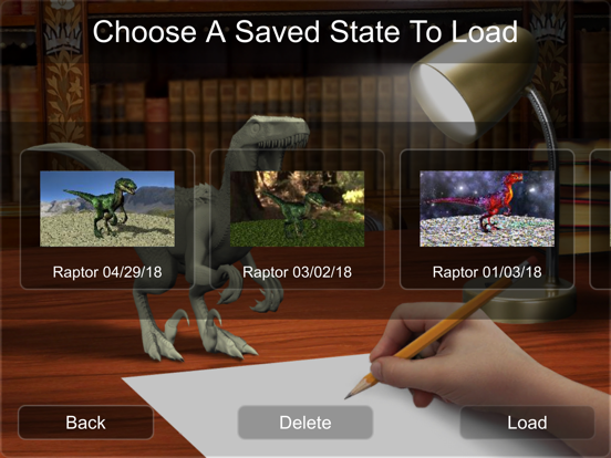 Raptor Mannequin iPad screenshot 10 - Education app