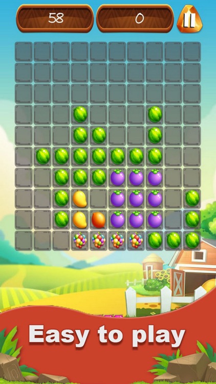 Fruit Block Fit Logic!