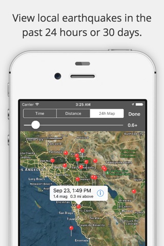 Earthquake Monitor screenshot 2