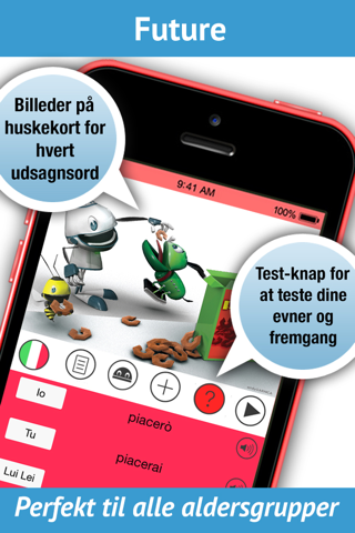 Italian Verbs Pro - LearnBots screenshot 3
