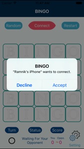 Bingo - The Game screenshot #2 for iPhone