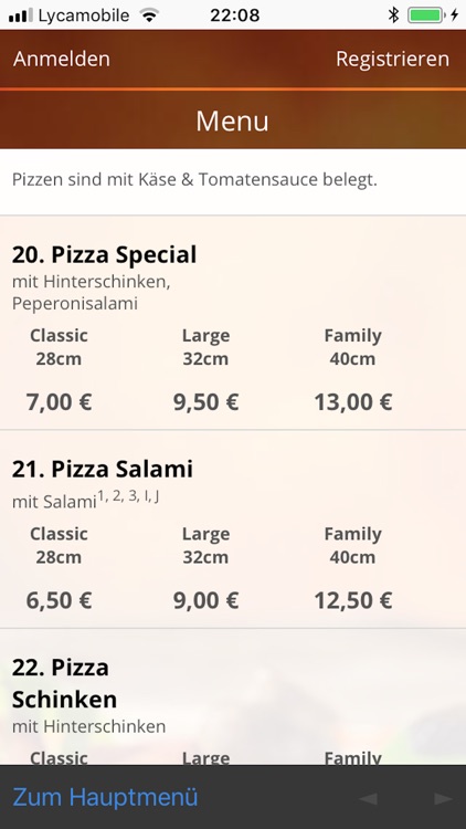 Pizza 96 Hannover screenshot-3