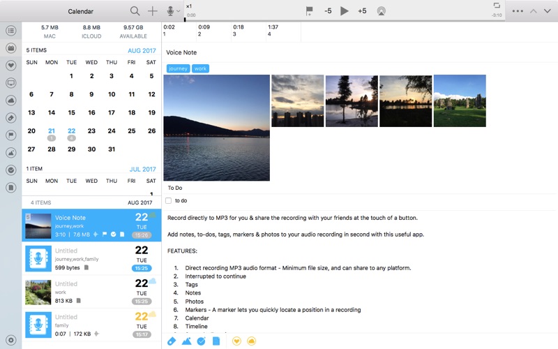 Voice Notes - Voice Recorder, Diary &amp; Memos thumbnail 2