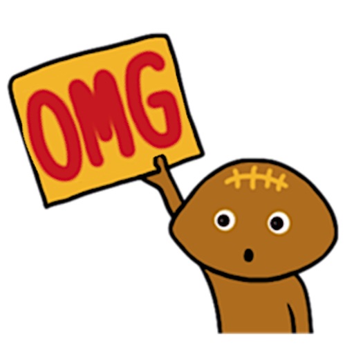 Rugbyball Man Emoji Sticker icon