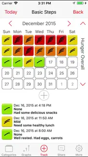 mindful eating tracker iphone resimleri 4