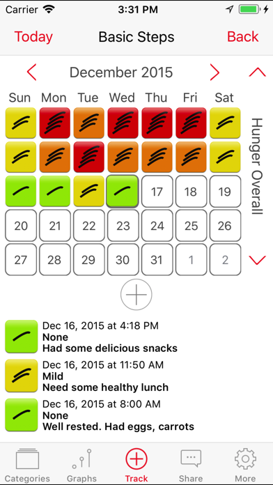 Mindful Eating Tracker screenshot1