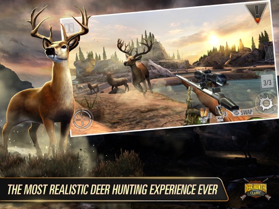 Deer Hunter Classic iPad app afbeelding 1