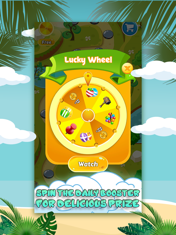 Sweet Fruit - Match 3 Fruit iPad screenshot