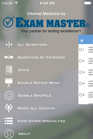 Internal Medicine Practice Exa screenshot 3