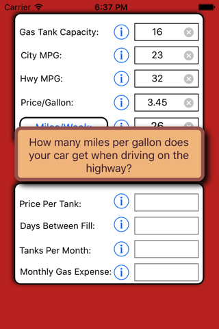 Gas Expense Calculator screenshot 4