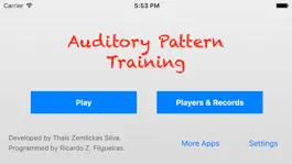 Game screenshot Auditory Pattern Training mod apk